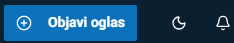 Dugme Objavi oglas